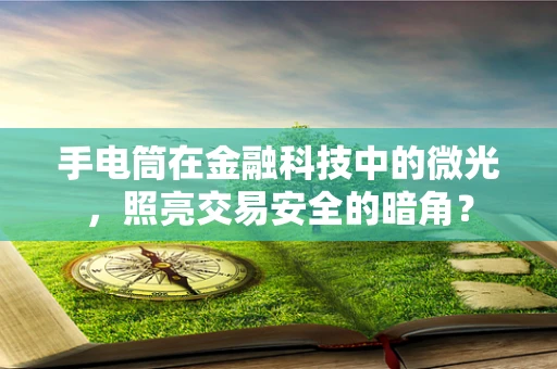手电筒在金融科技中的微光，照亮交易安全的暗角？
