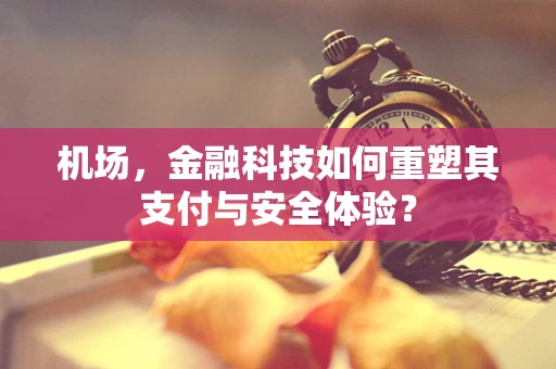 机场，金融科技如何重塑其支付与安全体验？