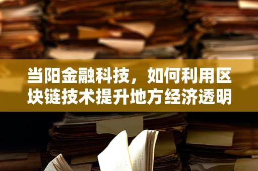 当阳金融科技，如何利用区块链技术提升地方经济透明度与信任度？