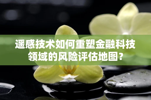 遥感技术如何重塑金融科技领域的风险评估地图？