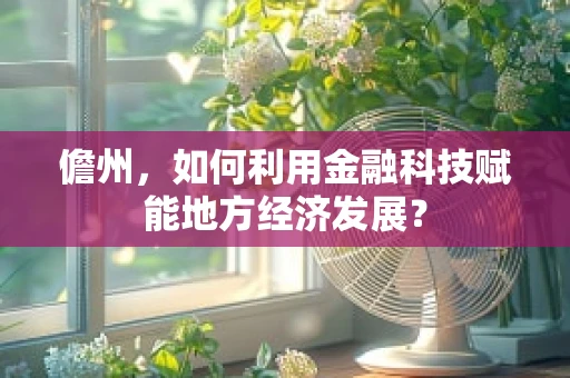 儋州，如何利用金融科技赋能地方经济发展？
